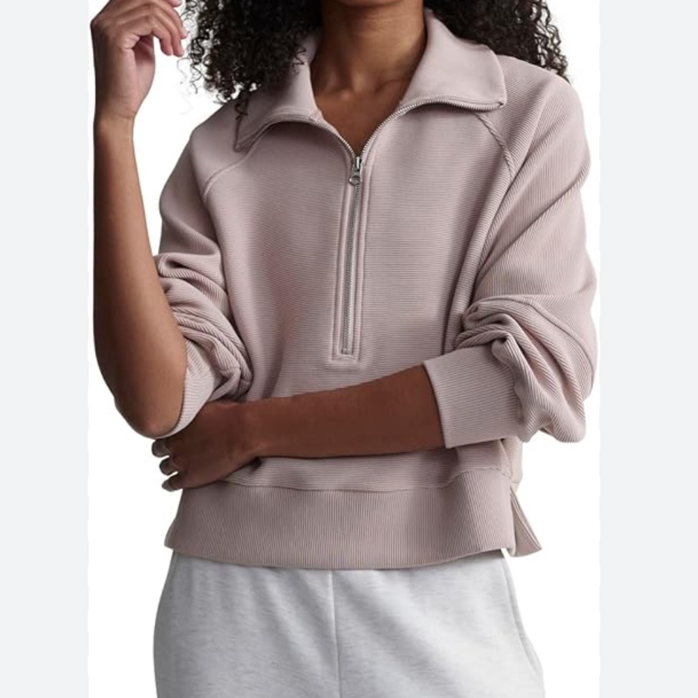 Varley Milano Half Zip Sweat Pullover
